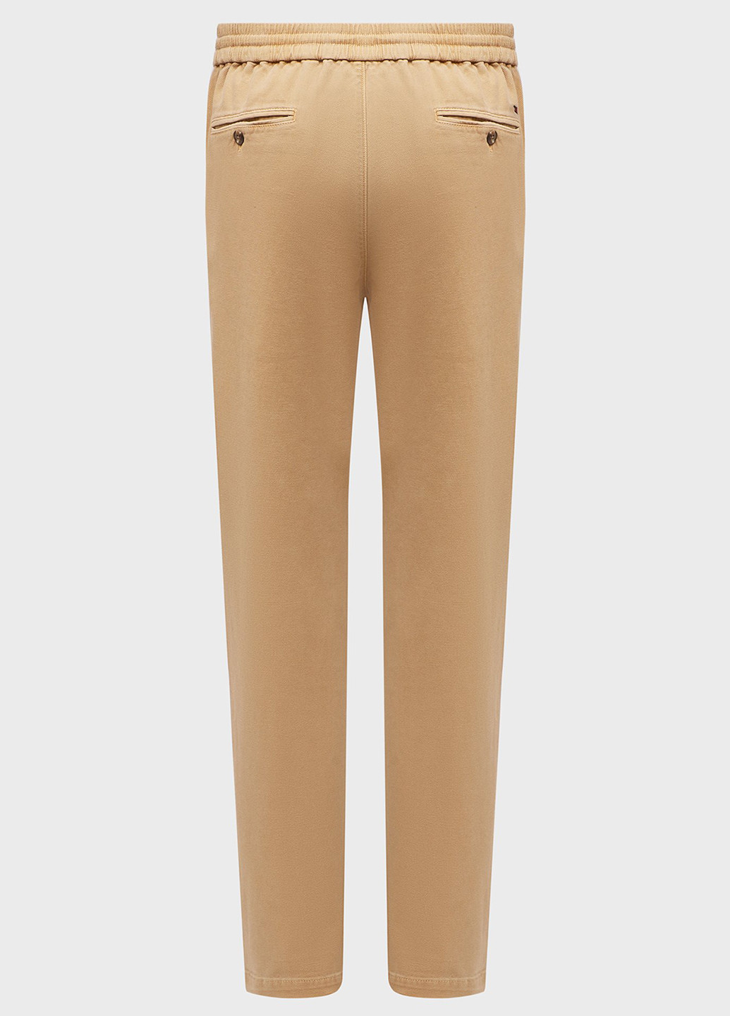 Бежевые кэжуал демисезонные зауженные брюки Tommy Hilfiger