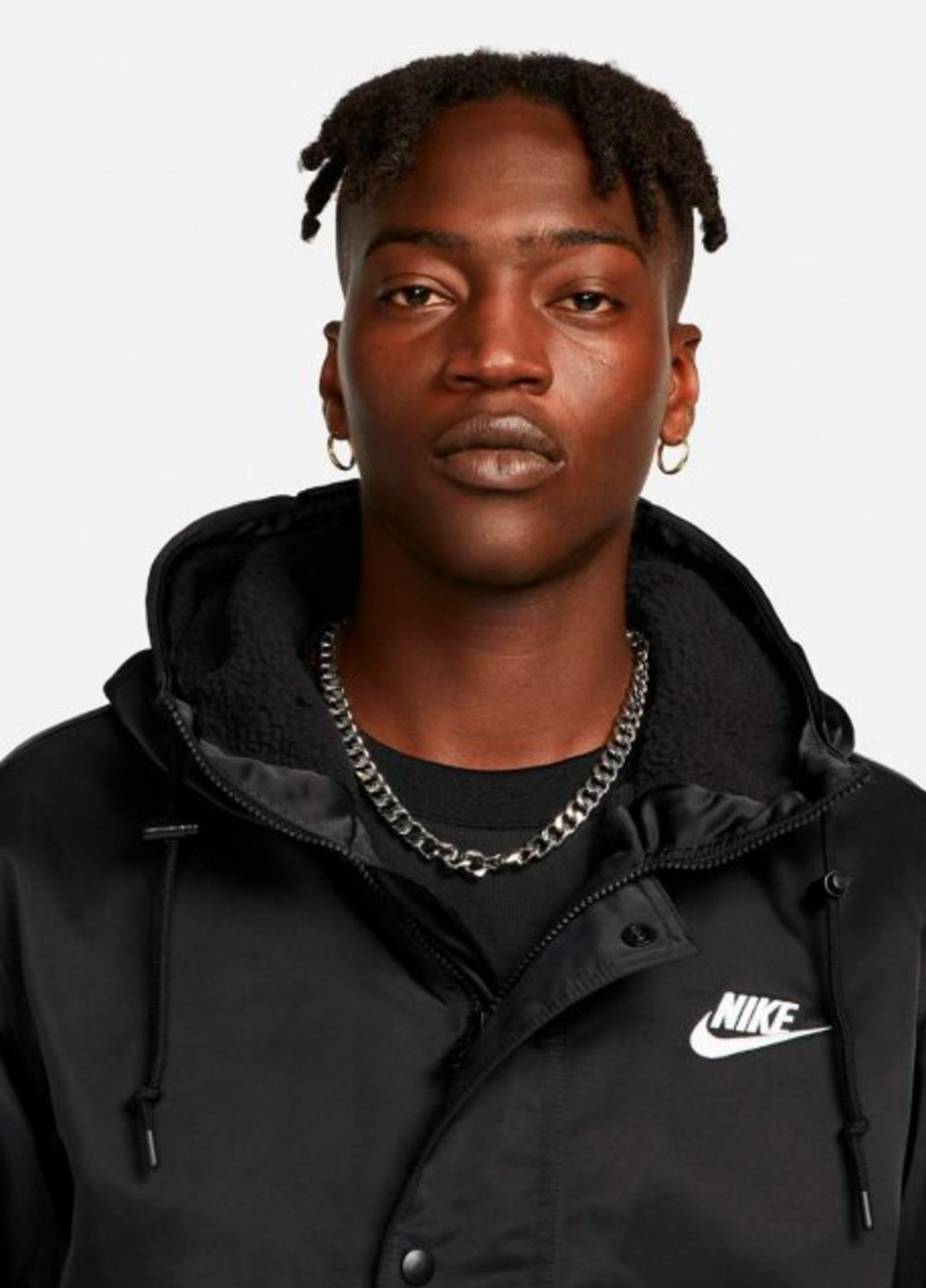 Черная зимняя куртка fb7320-010 Nike M Nk Club Stadium Parka