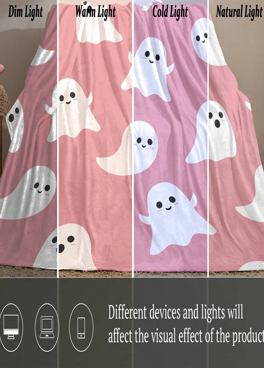 Плед, 130х150 см SHEIN (365781848)