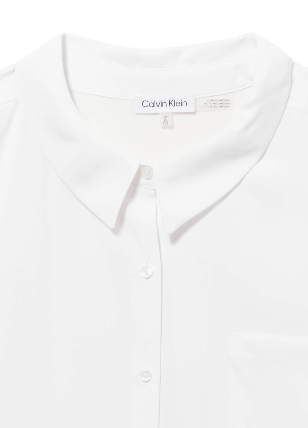 Белая блуза Calvin Klein