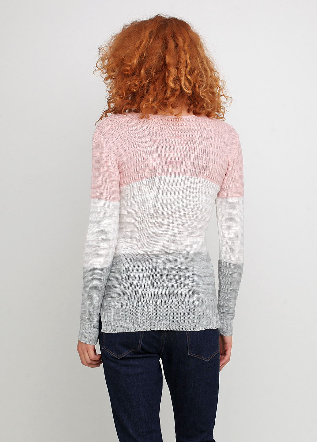 Світло-сірий демісезонний пуловер пуловер Massimo