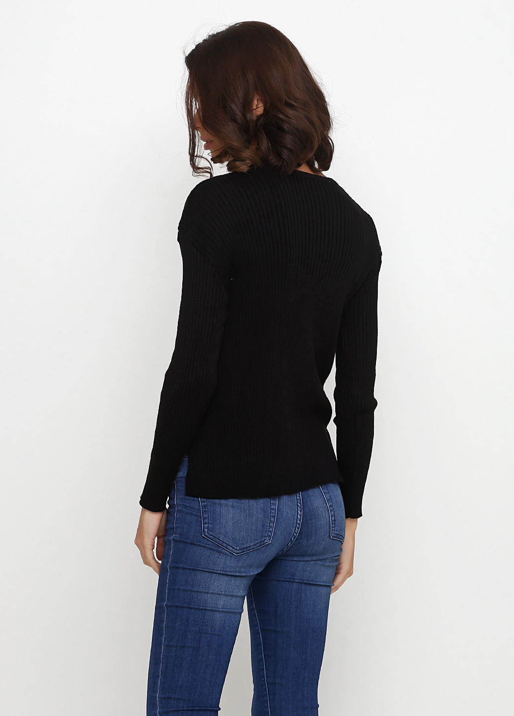 Чорний демісезонний пуловер пуловер The Best Elegant