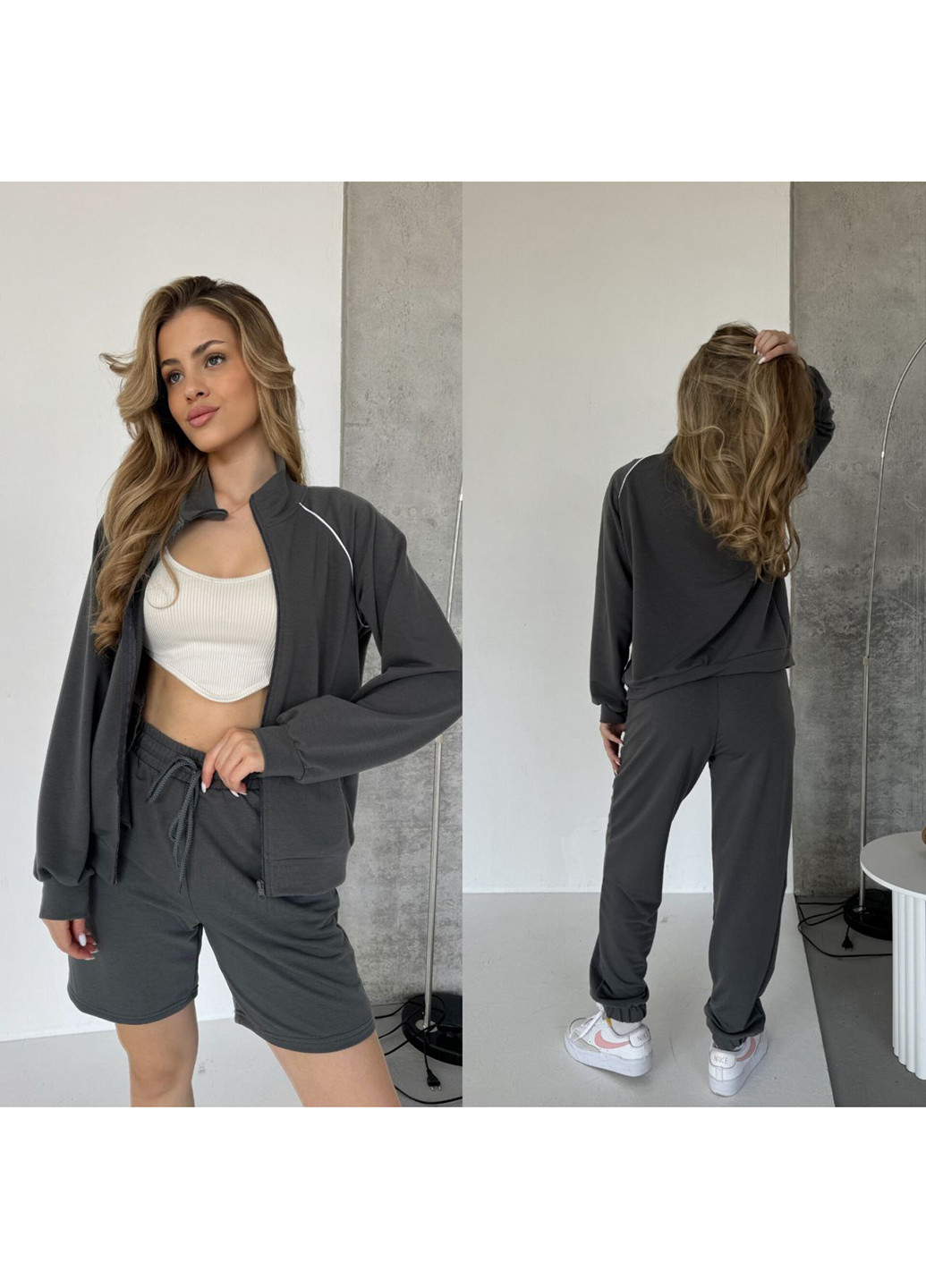 Костюм (брюки, шорты, толстовка) No Brand (341297105)