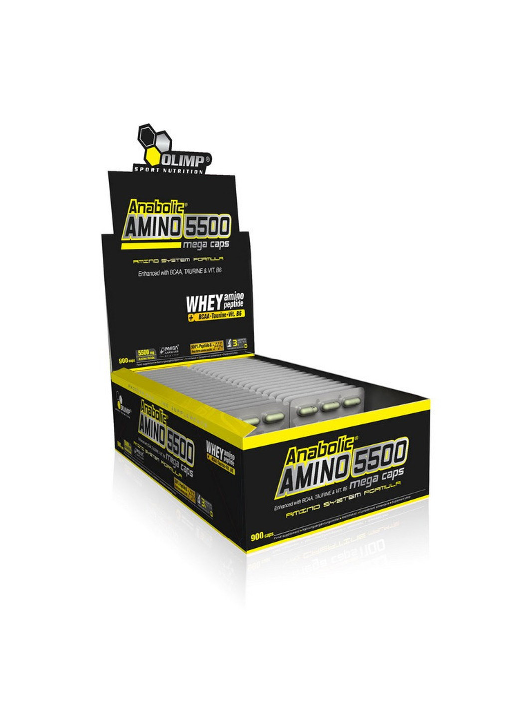Комплекс аминокислот Anabolic Amino 5500 (30 капс) олимп анаболик амино Olimp (255362483)