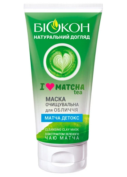 Маска для обличчя очищувальна Біокон I Love Matcha Tea Биокон (250117205)