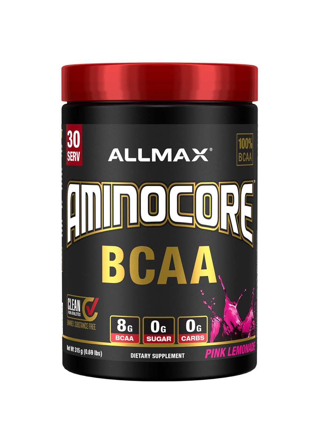 БЦАА AminoCore BCAA 315 грам White Grape ALLMAX Nutrition (255362739)