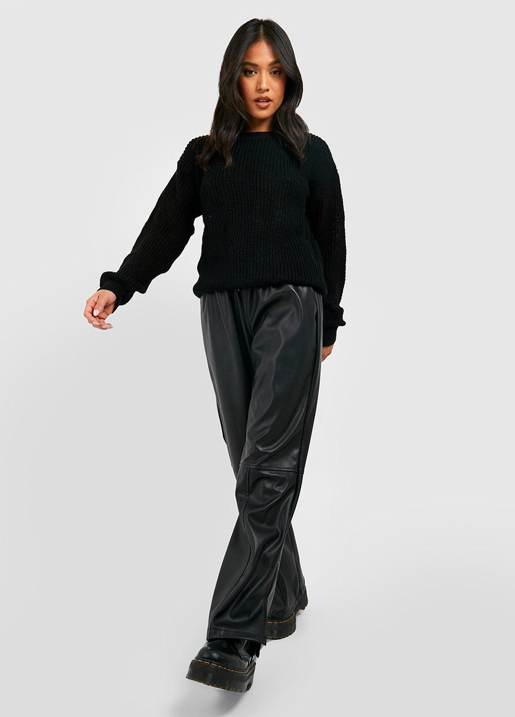 Черный демисезонный джемпер джемпер Boohoo