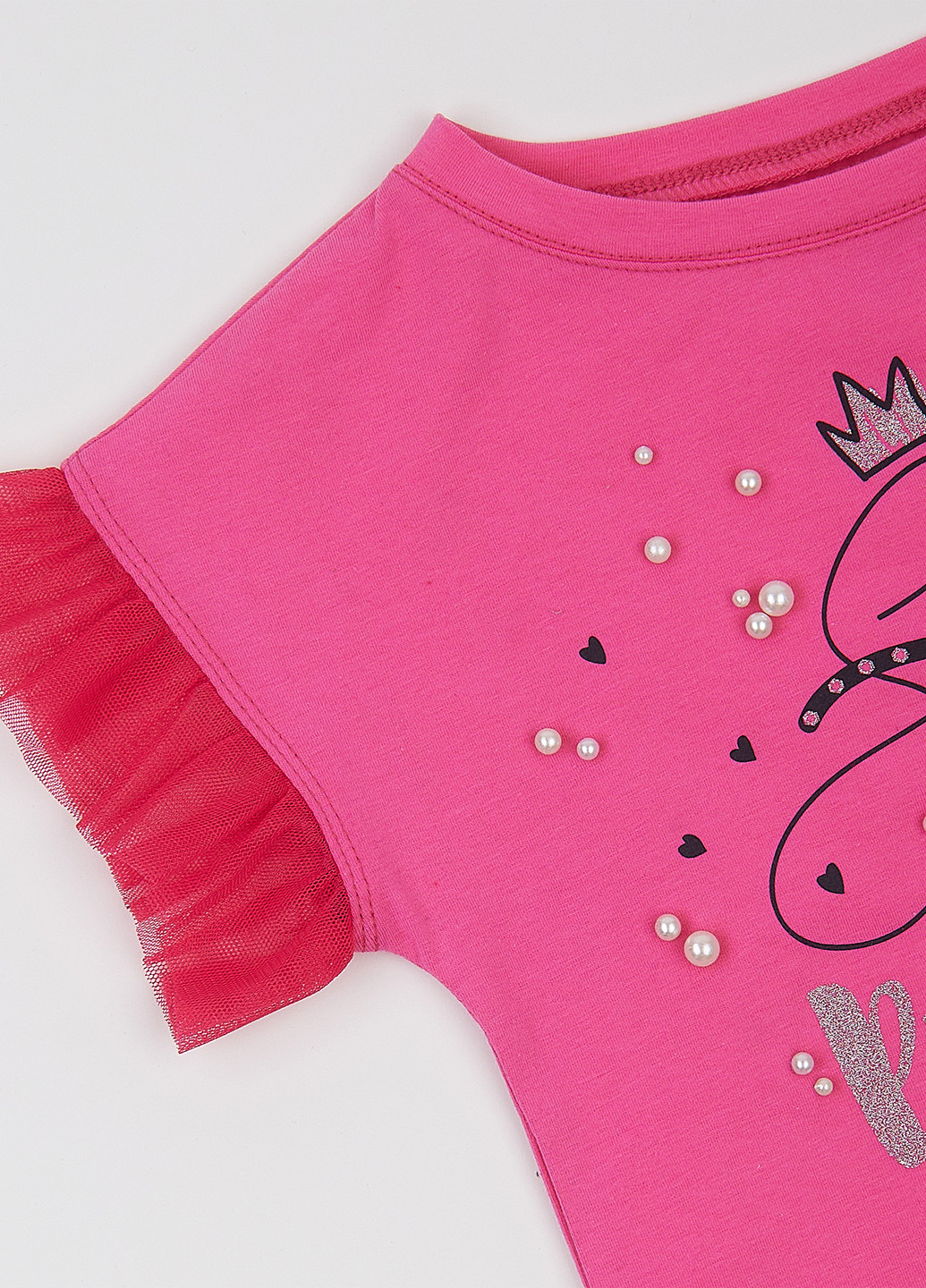 Комбинированный летний комплект (футболка, шорты) Ляля