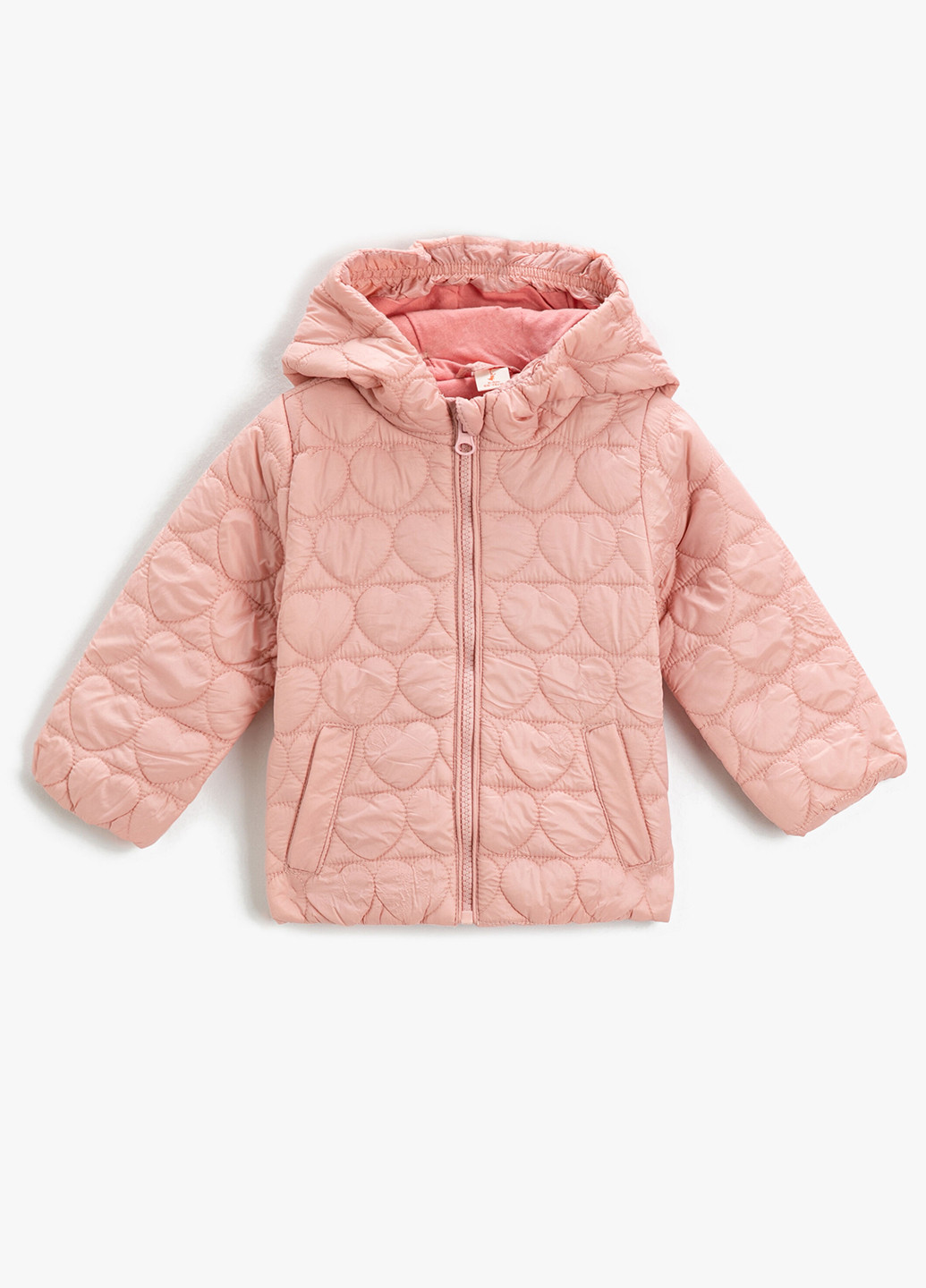 Рожева демісезонна куртка KOTON
