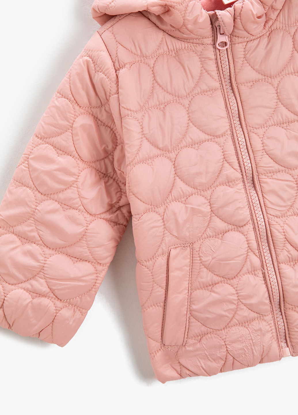 Рожева демісезонна куртка KOTON