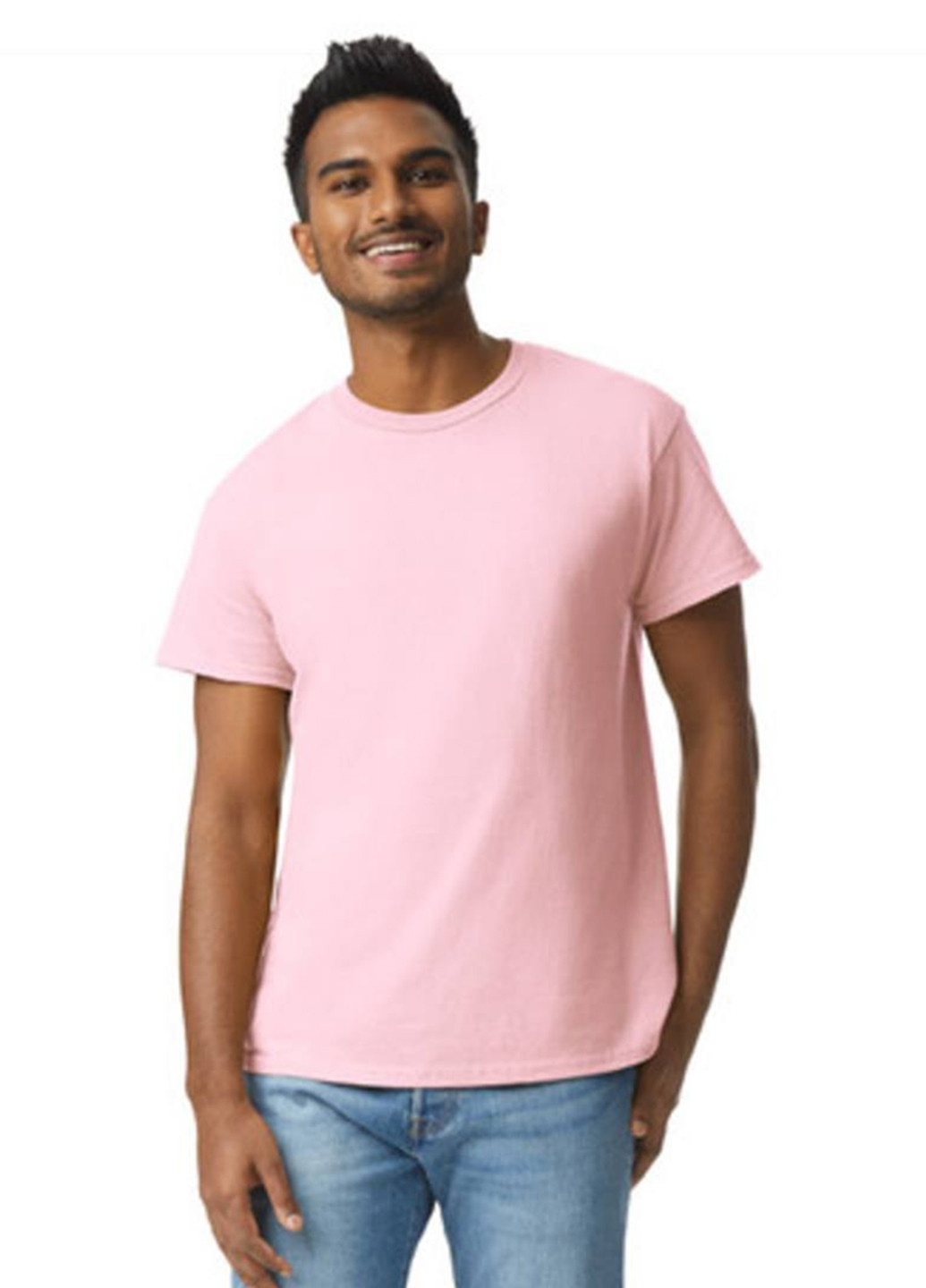 Світло-рожева футболка Gildan