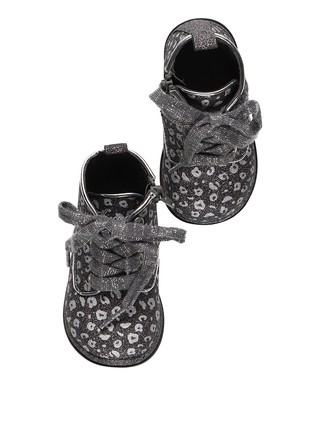 Темно-серые кэжуал осенние ботинки Chicco