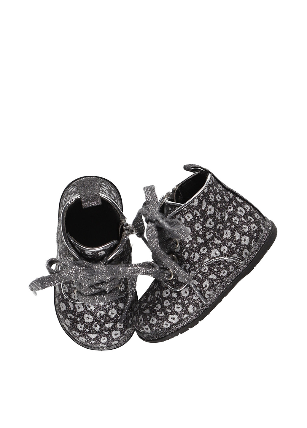 Темно-серые кэжуал осенние ботинки Chicco