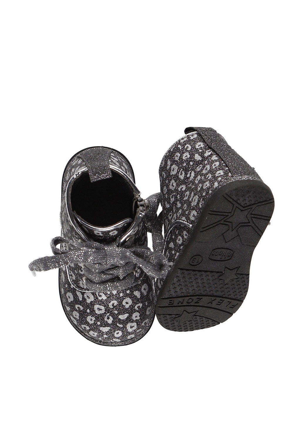 Темно-серые кэжуал осенние ботинки Chicco