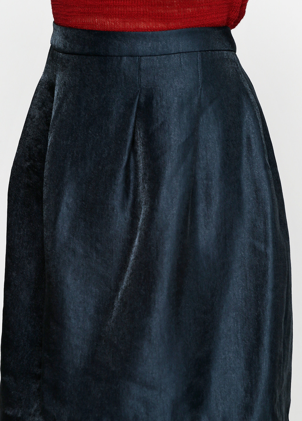 Изумрудная офисная однотонная юбка S.Oliver мини