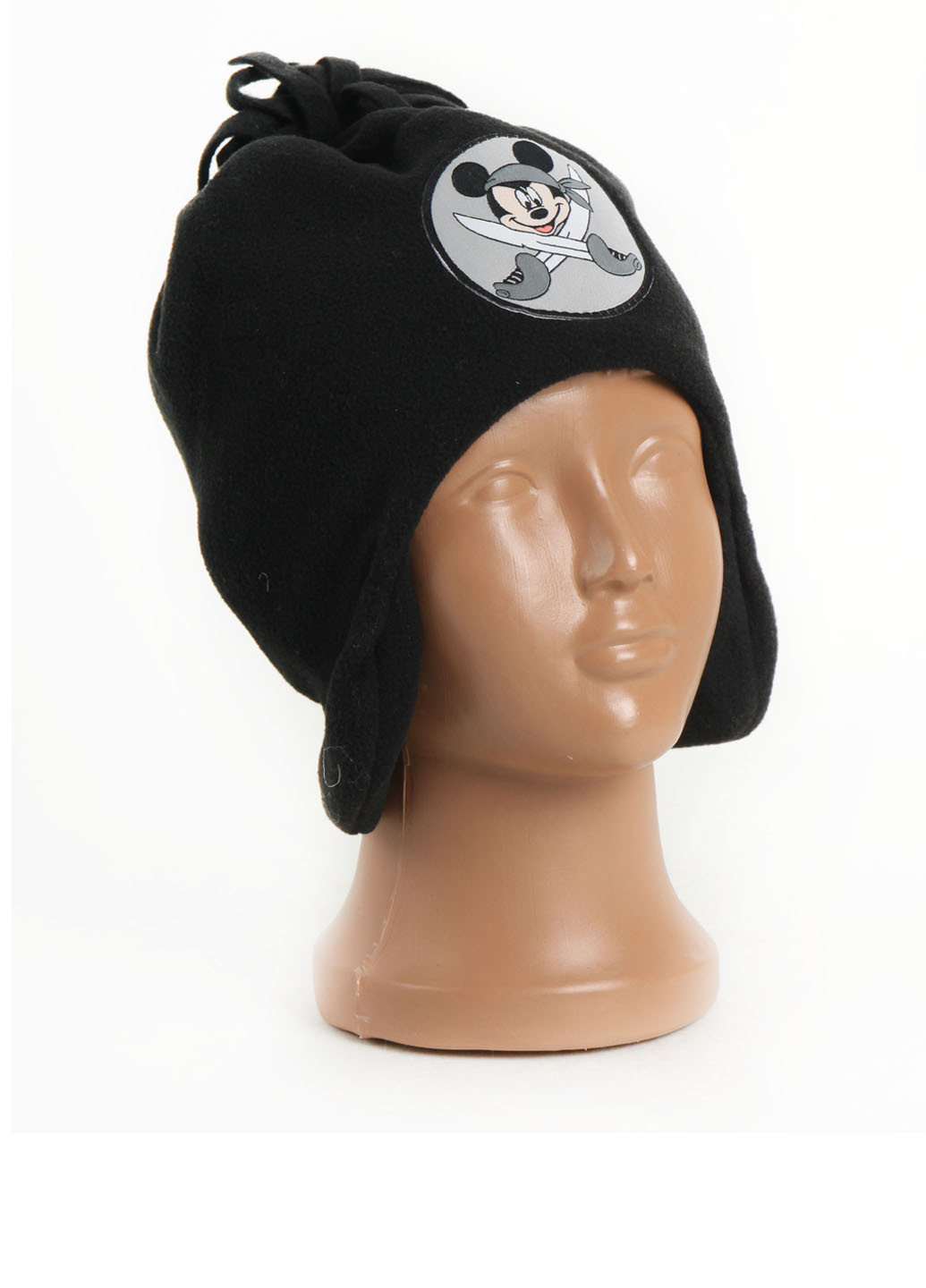 Чорний зимній комплект (шапка, рукавички) Disney