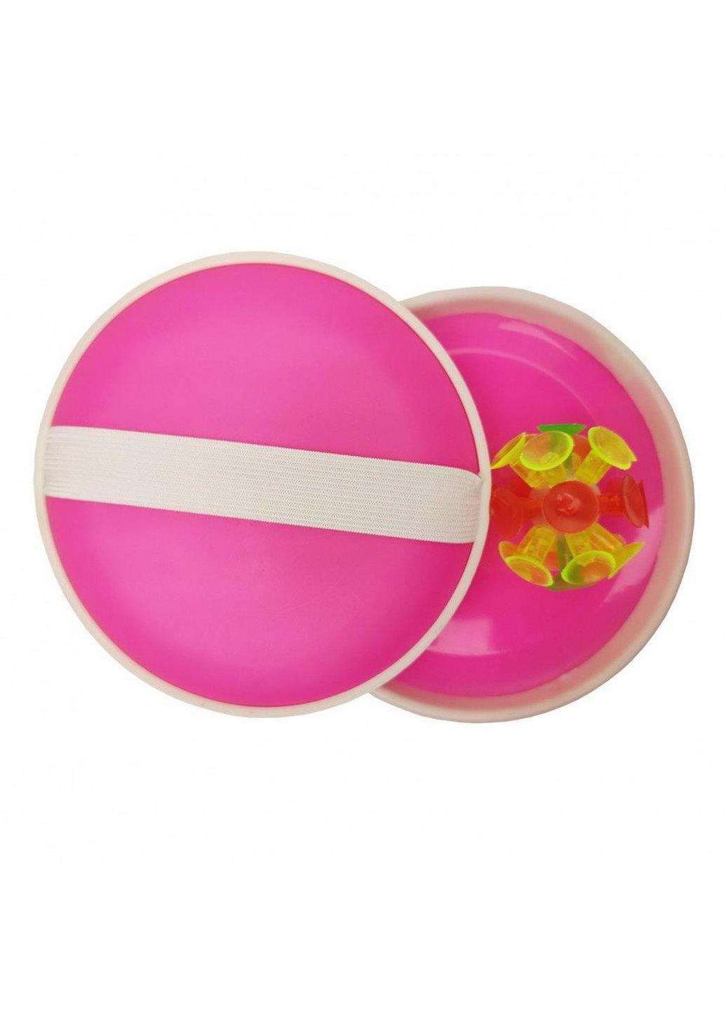 Детская игра "Ловушка" M 2872 мяч на присосках 15 см (Розовый) Metr+ (238104989)