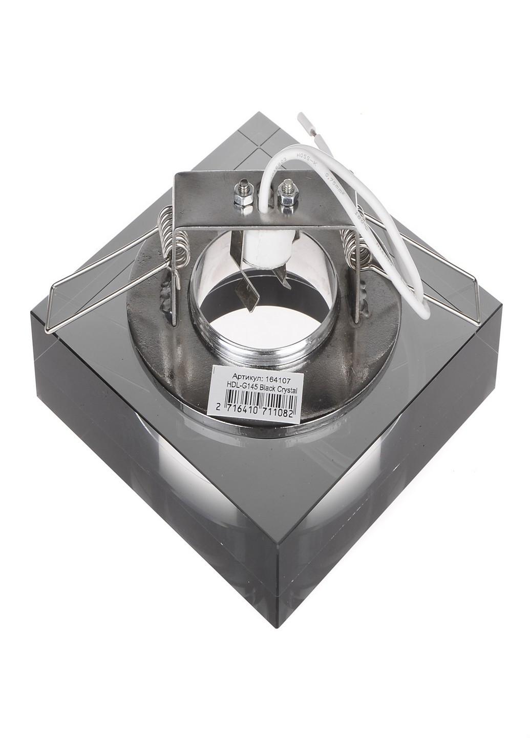 HDL-G145 Black Crystal светильник точечный декоративный Brille (185914117)