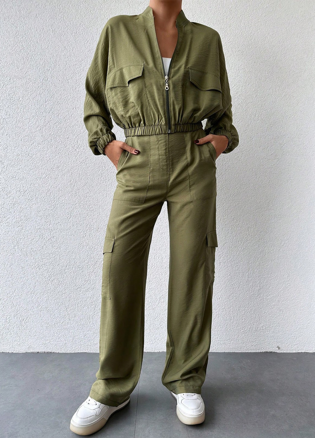 Костюм (бомбер, брюки) SHEIN (324434694)