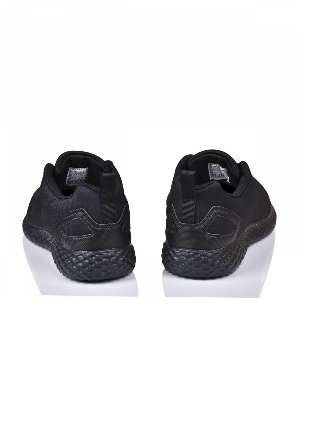 Черные демисезонные кроссовки спортивные мужские od-18202 No Brand