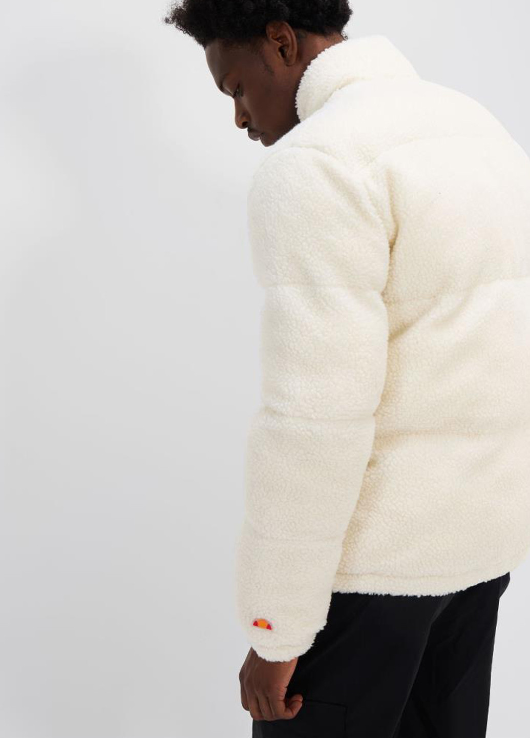 Молочна демісезонна куртка shx20979-904 Ellesse Monoli Jacket