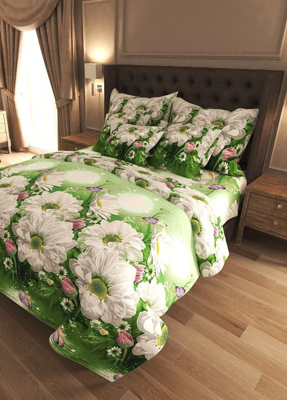 КПБ Бязь Голд двоспальний Уютная Жизнь (251252893)