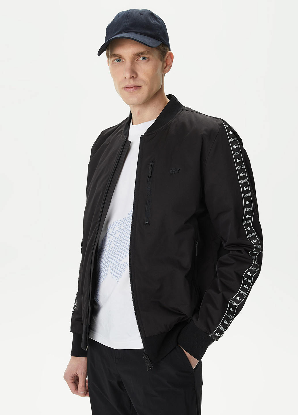 Бомбер Lacoste на молнии (298073121)