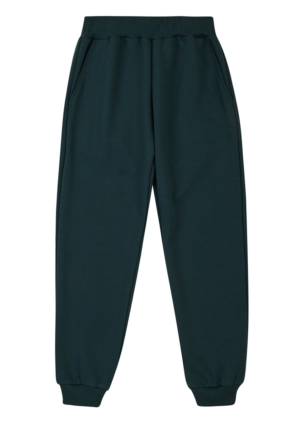 Темно-зеленые спортивные демисезонные джоггеры брюки Garnamama