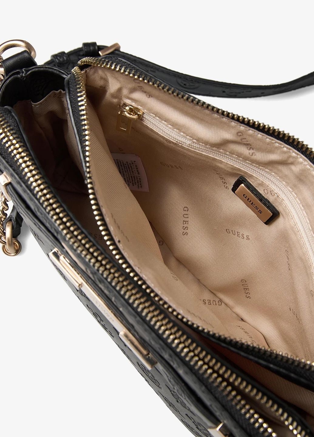 Сумка кросс-боди Guess BEA DOUBLE ZIP CROSSBODY (251444164)