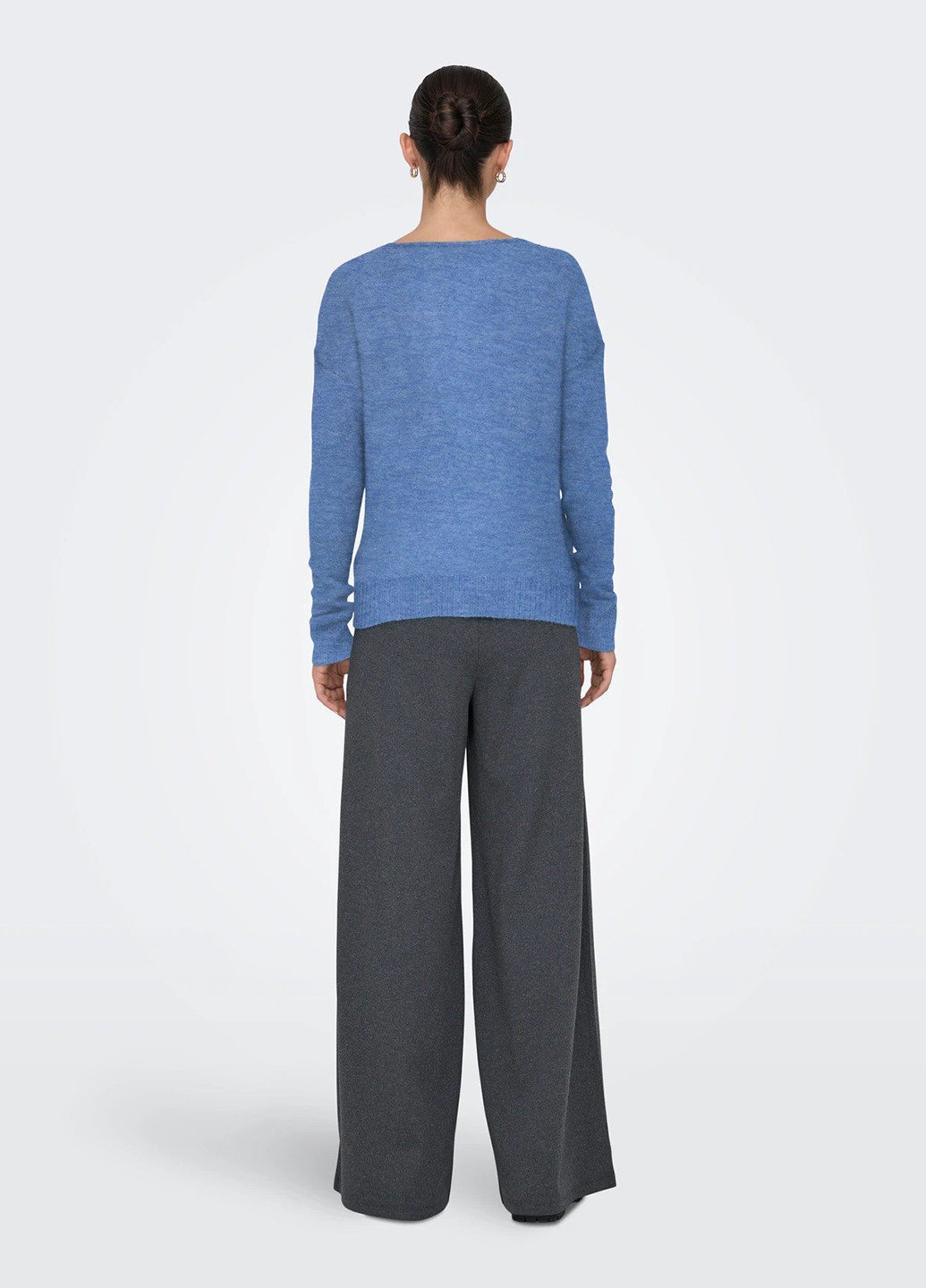 Синий демисезонный пуловер пуловер Only