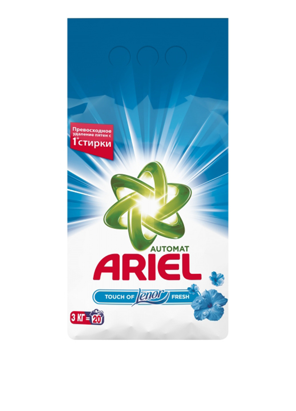 Порошок для белых тканей Touch of Lenor Fresh, 3 кг Ariel (132543282)