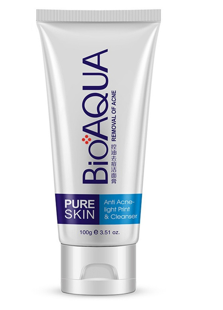 Пінка для вмивання від акне Pure Skin для проблемної шкіри, 100 г Bioaqua (231463529)