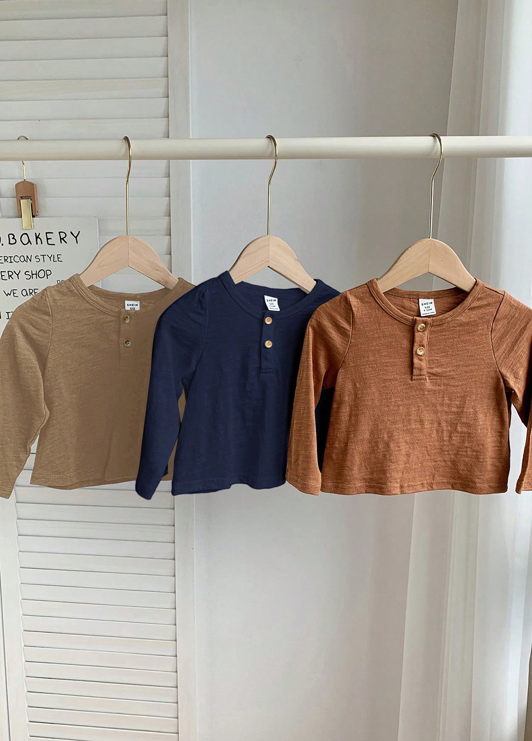 Лонгслів (3 шт.) SHEIN (365683590)