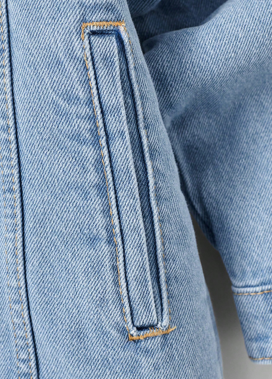 Голубая демисезонная куртка SHEIN