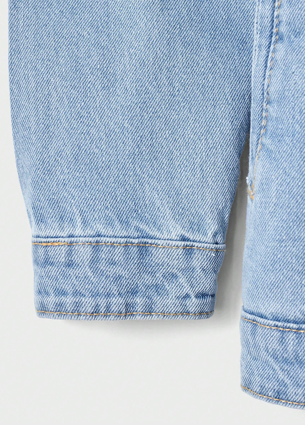 Голубая демисезонная куртка SHEIN