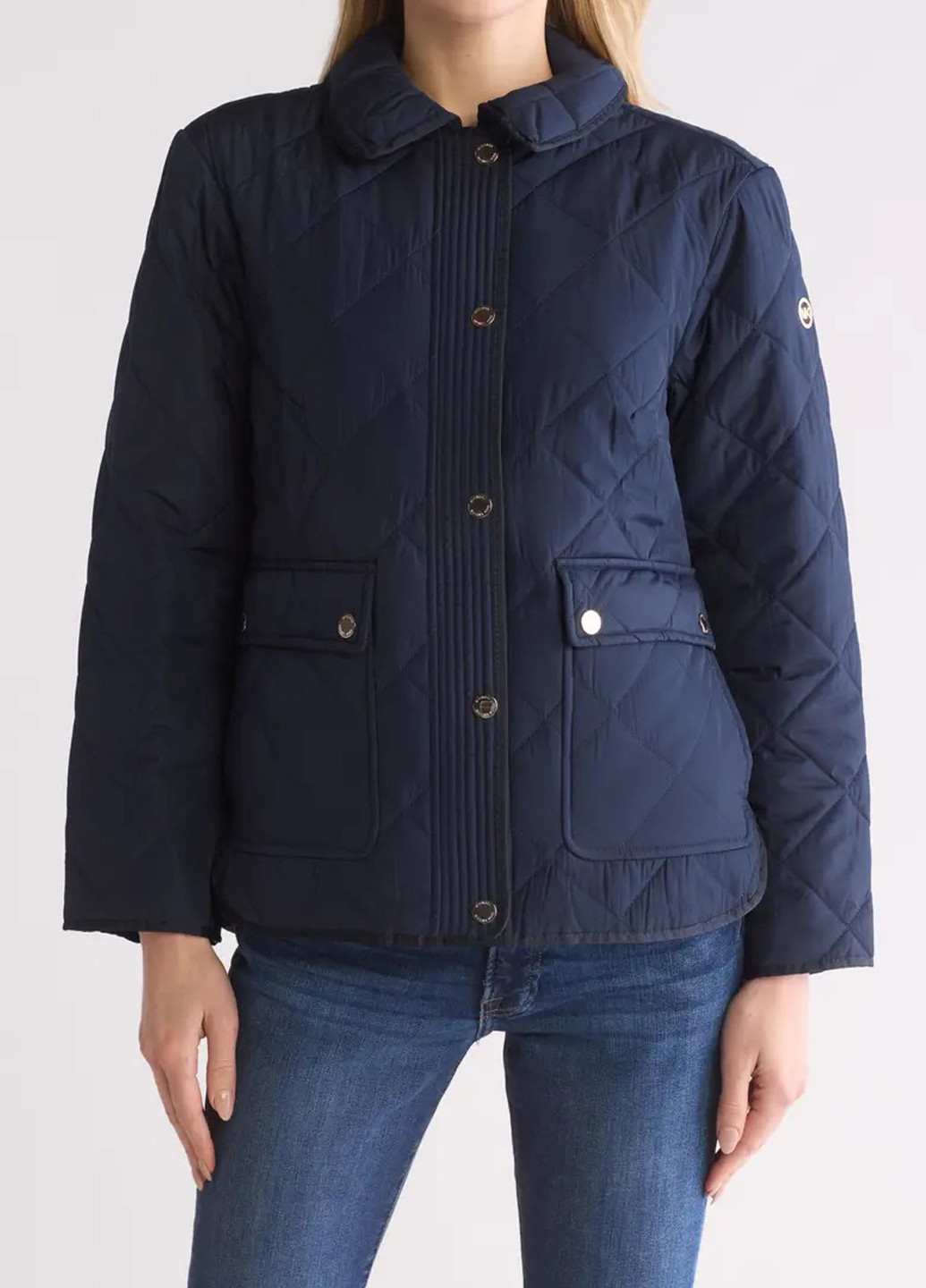 Синяя демисезонная куртка Michael Kors