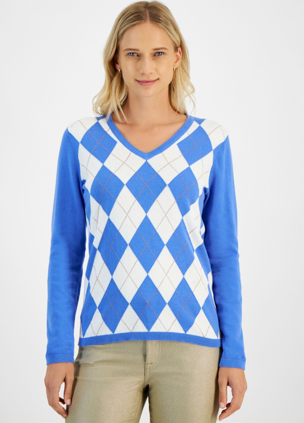 Блакитний демісезонний пуловер пуловер Tommy Hilfiger