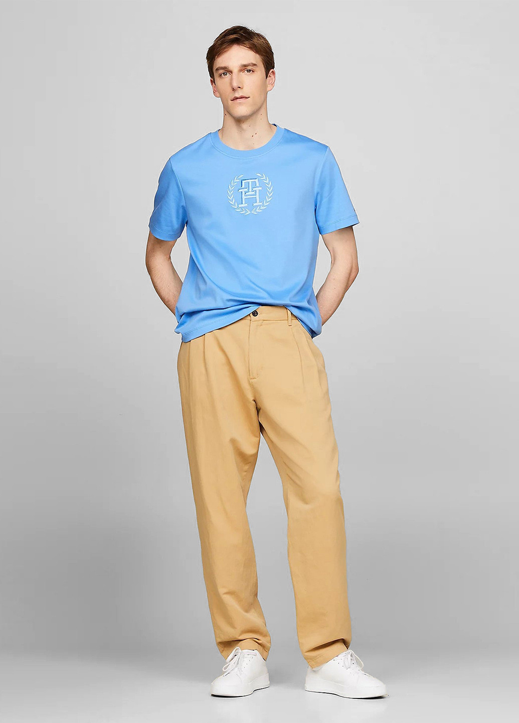 Блакитна футболка Tommy Hilfiger