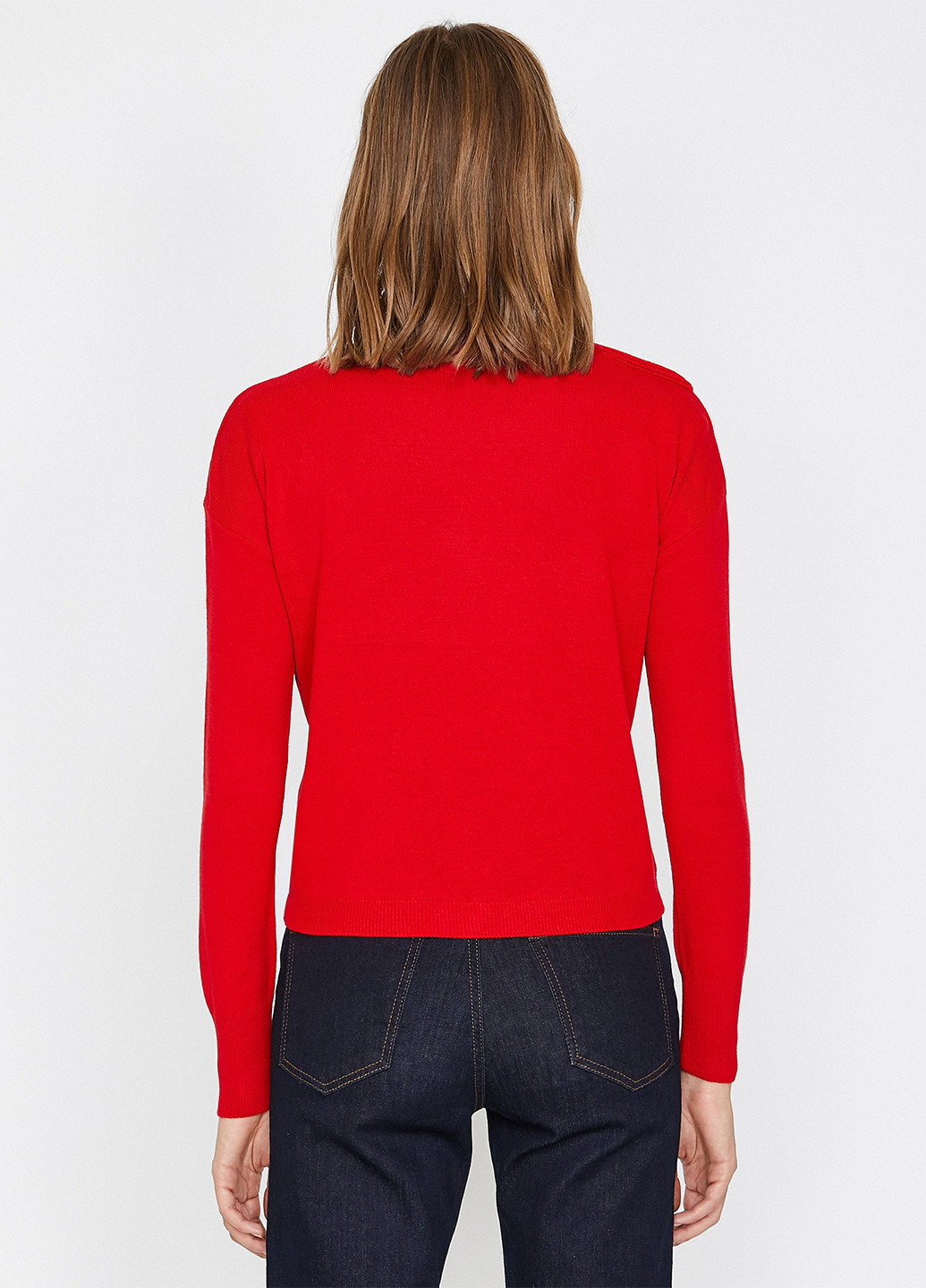 Червоний демісезонний пуловер пуловер KOTON