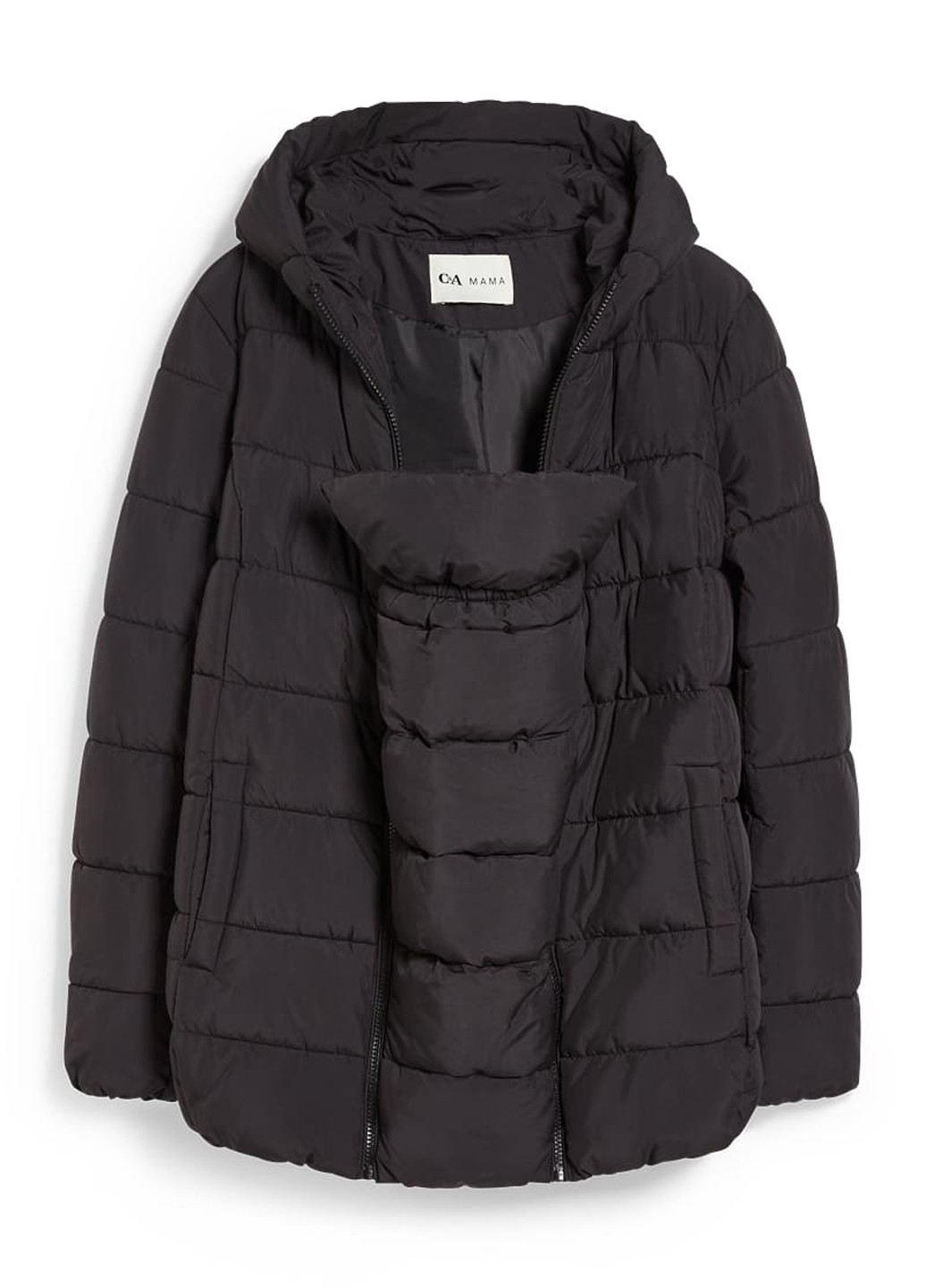 Темно-синяя зимняя куртка для кормящих C&A