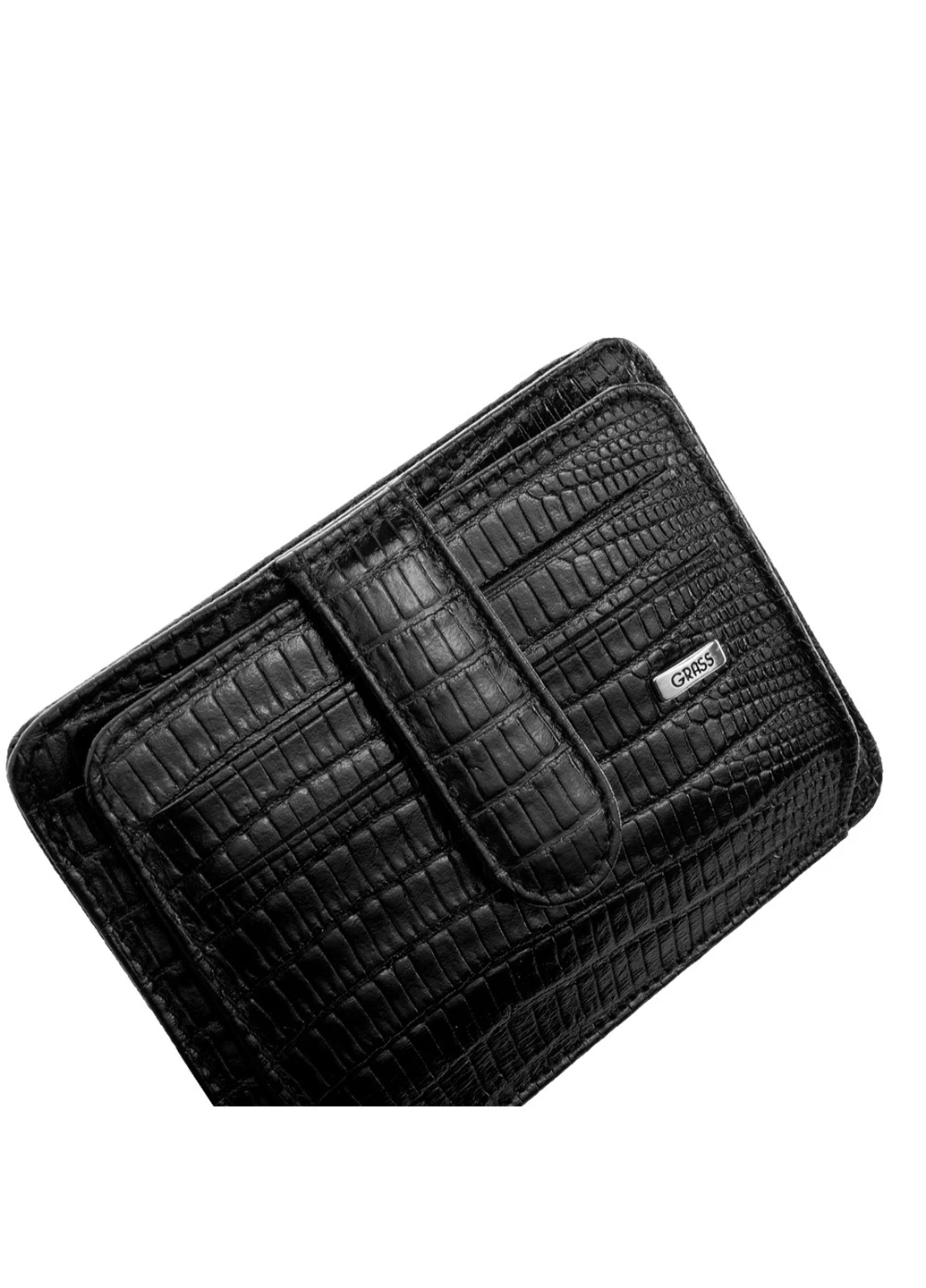Мужская кожаная визитница (SHI549-32) 11х8,1х0,5 см Grass (253173901)