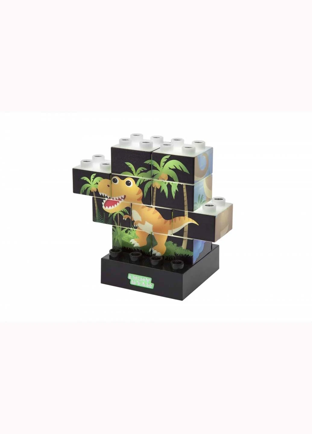 Конструктор Light STAX Puzzle Dino Edition 10 элементов (207382976)