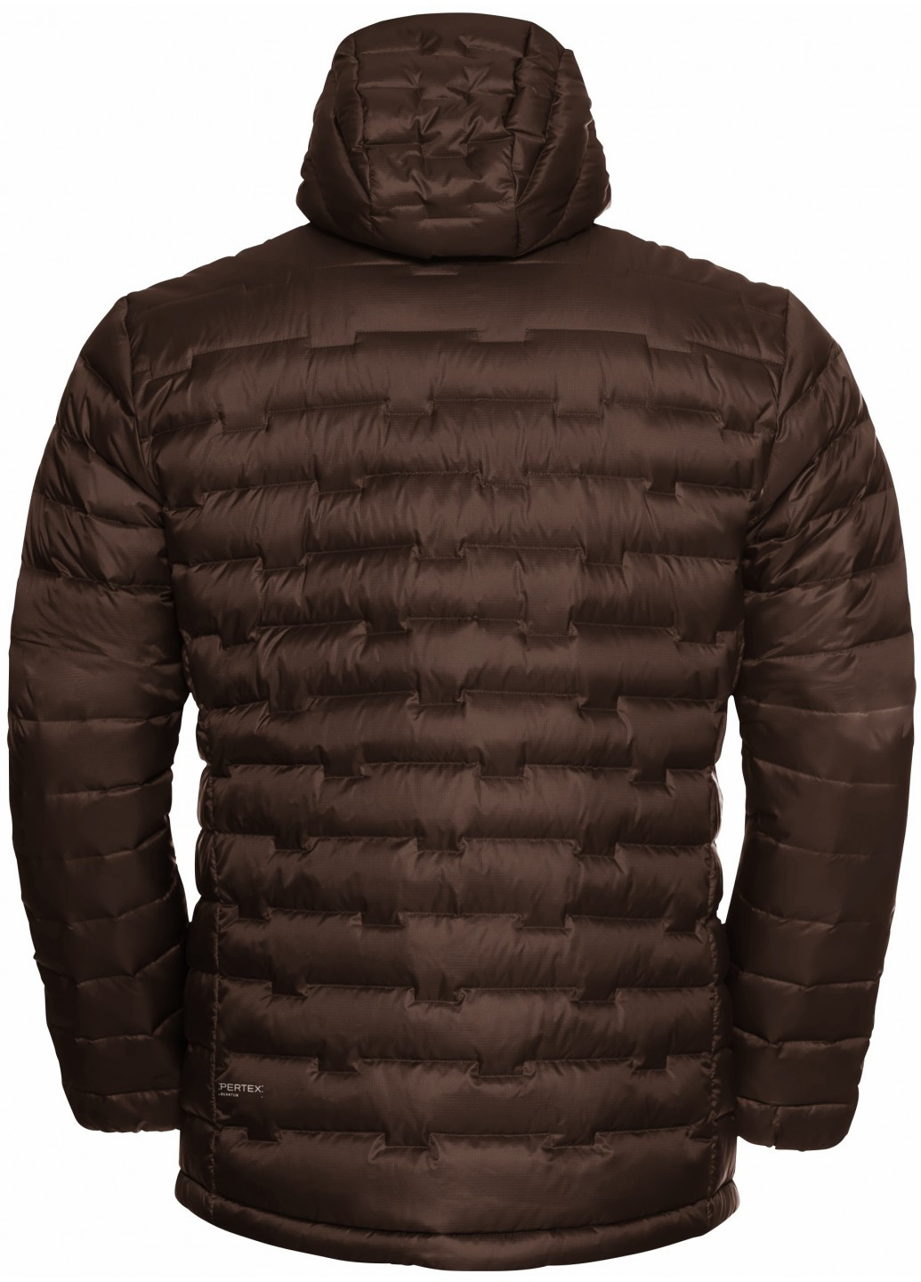 Коричневий демісезонний Пуховик Jack Wolfskin