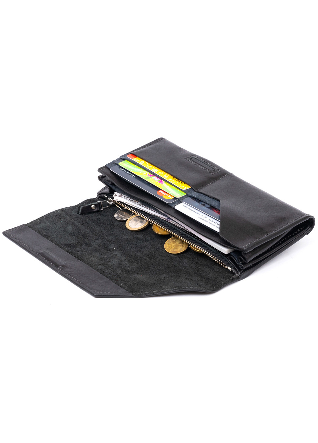 Шкіряний гаманець 20х10х2,5 см Grande Pelle (253491104)