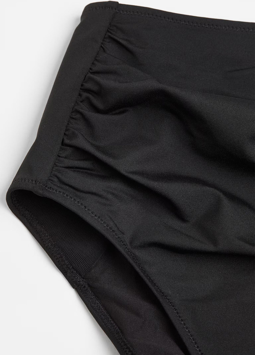 Черные купальные трусики однотонные H&M
