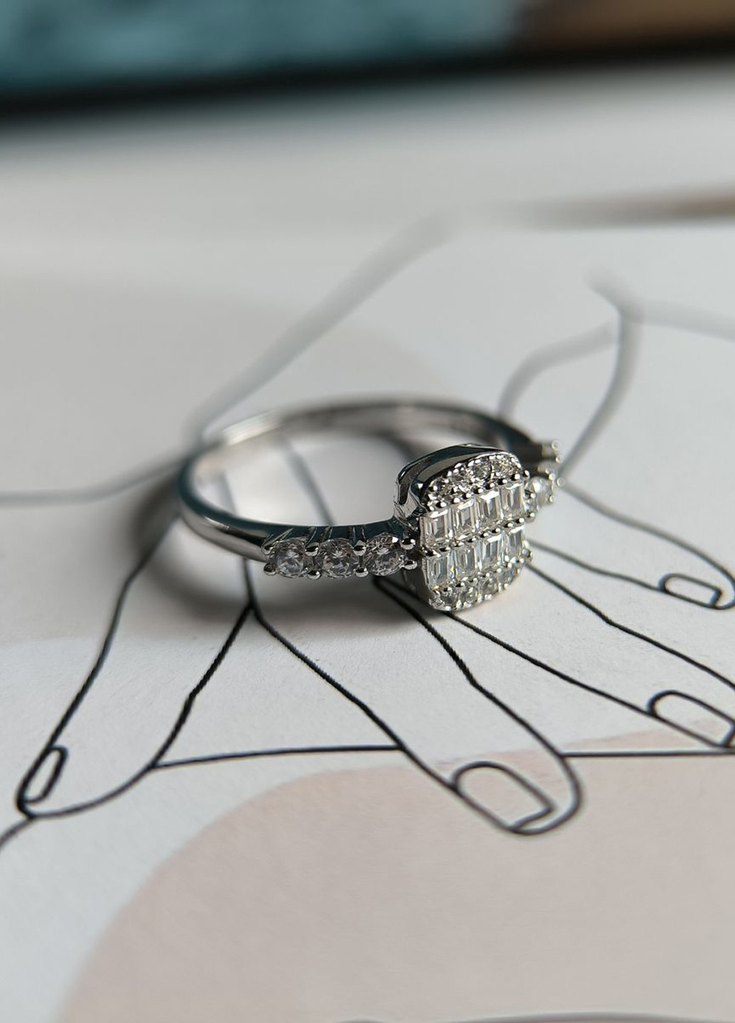 Каблучка Silver Flame (350941455)