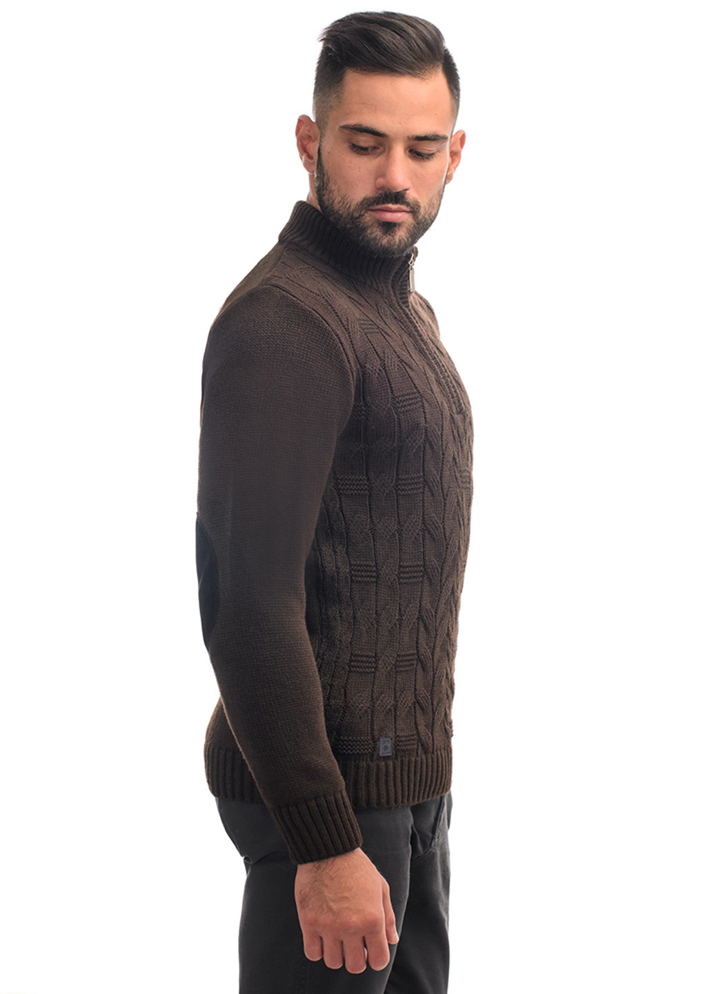 Коричневий демісезонний светр SVTR