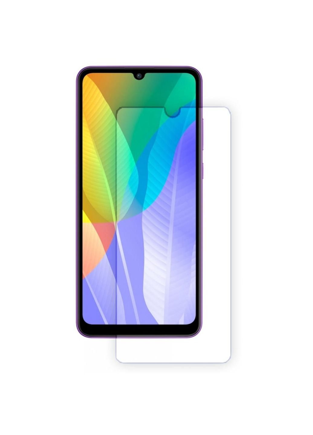 Скло захисне Huawei Y6p Crystal Clear Glass (705038) BeCover (252370389)