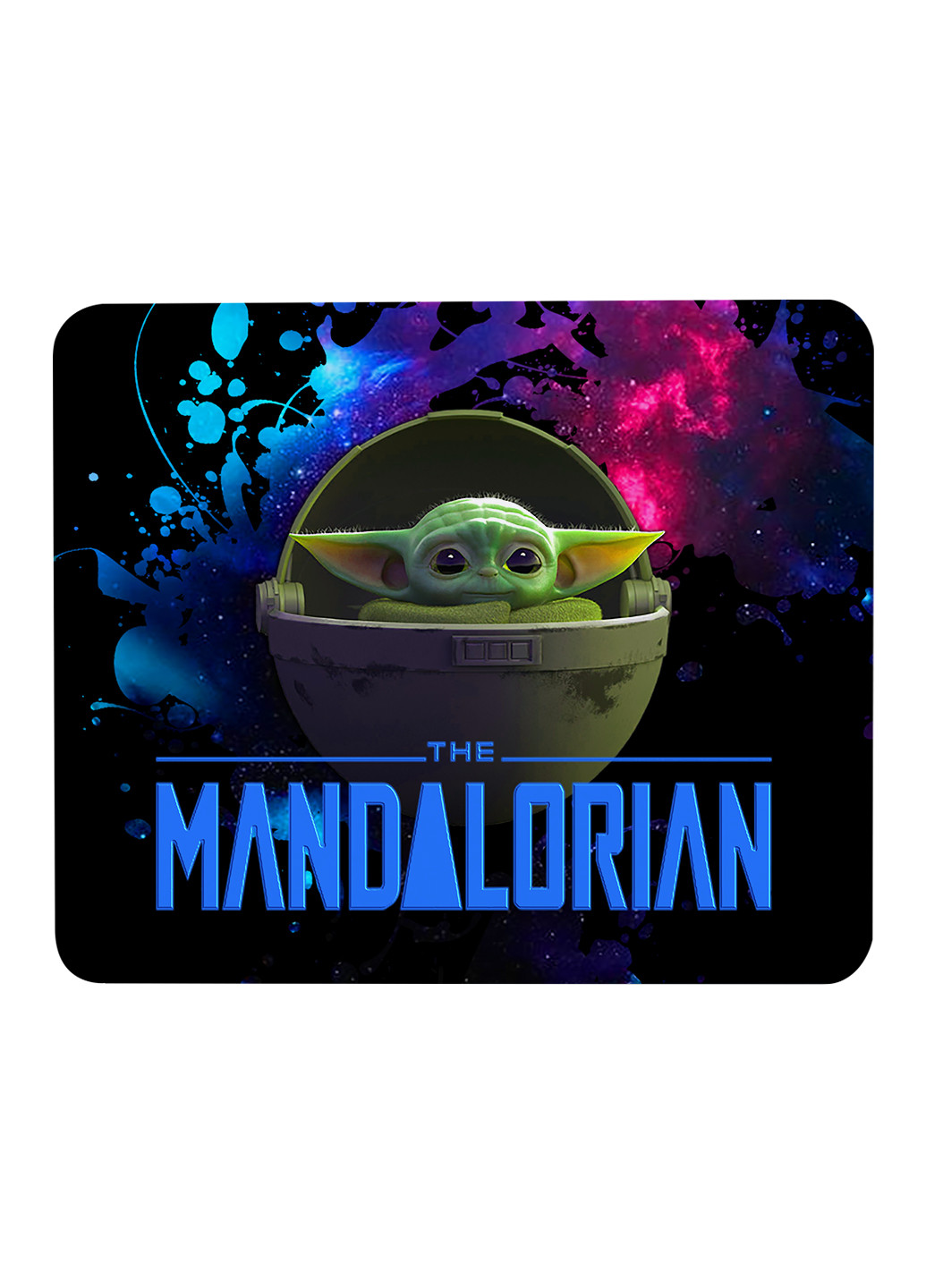 Коврик для мышки Мандалорец (The Mandalorian) (25108-1328) 29х21 см MobiPrint (224437310)