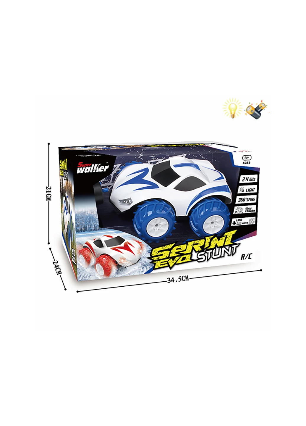 Машина на дистанционном управлении Super Walker 989-08B (255259709)
